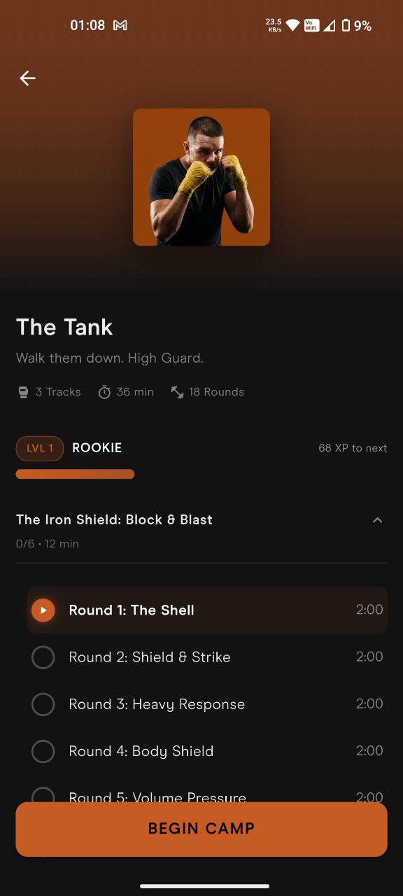 PunchCamp Pressure Fighter Camp